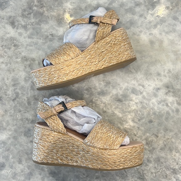 Superdown Raffia Woven Women’s Wedges. NWT. - Picture 9 of 13
